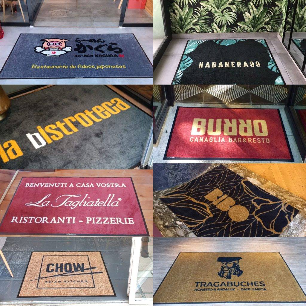 Felpudos a medida personalizados