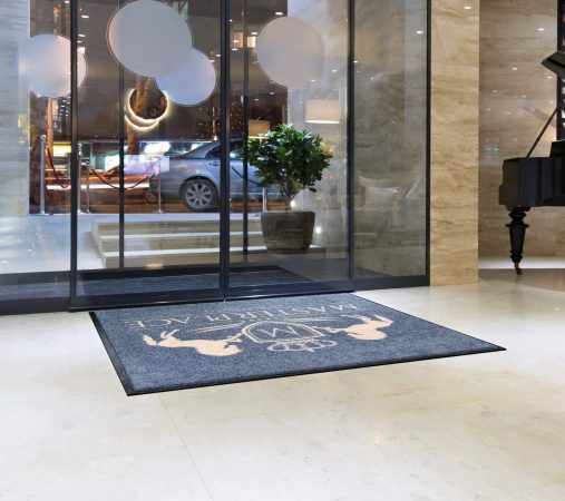 Felpudo personalizado Logohotel interior
