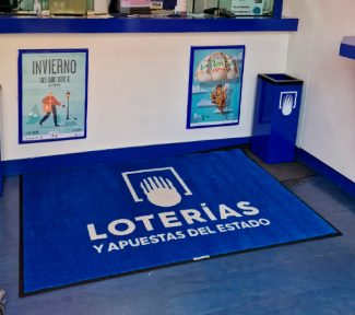 Felpudos personalizado lotería