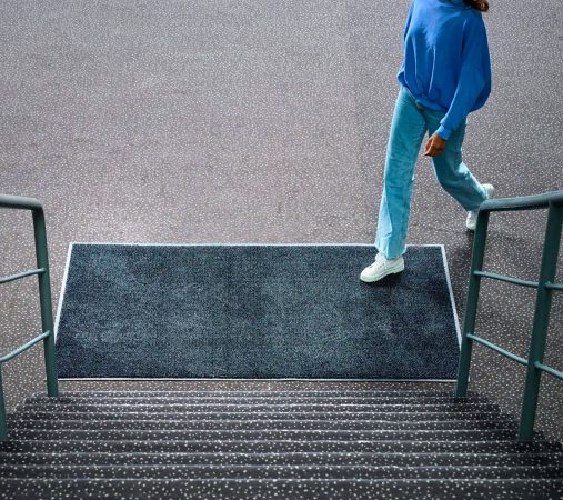felpudo a medida escaleras
